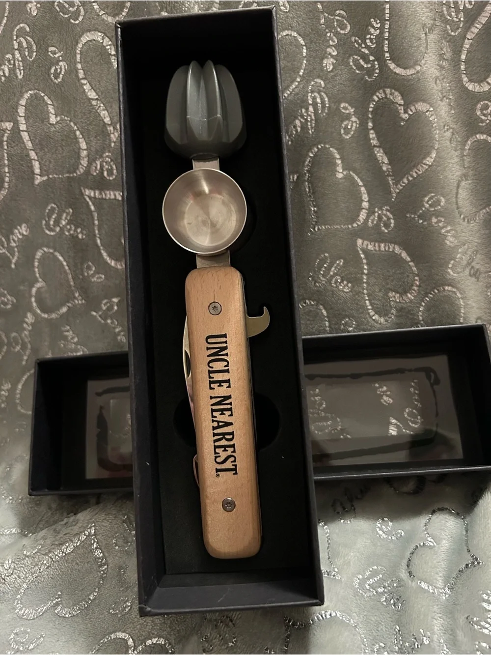NWT Uncle Nearest Wooden Handle Multi(10)-Tool Bartender Accessory